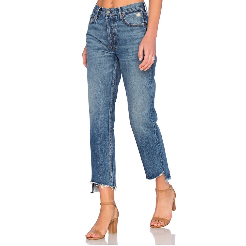 GRLFRND Helena Straight Leg NWT - Picture 1 of 6